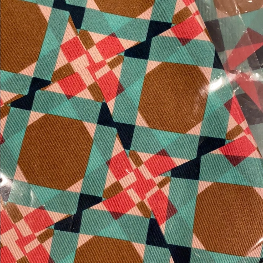 NWOT Dior Geo-Print Silk Scarf - Picture 4 of 10
